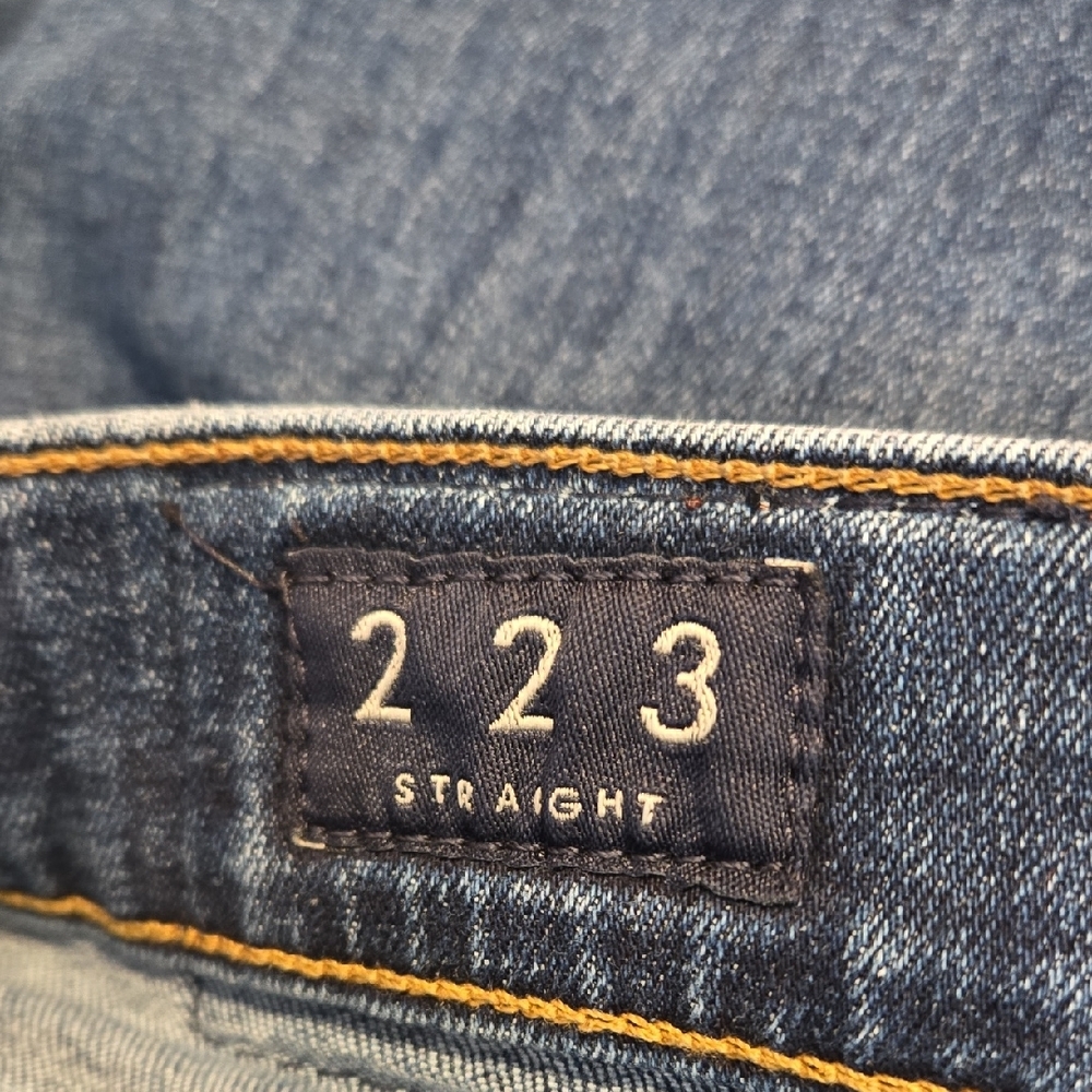 Lucky Brand‎ Women’s Jeans Size 18/20 Blue Denim 10” Rise Straight Fit - Picture 5 of 9